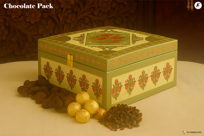 Premium Chocolate MDF Hamper Gift Box