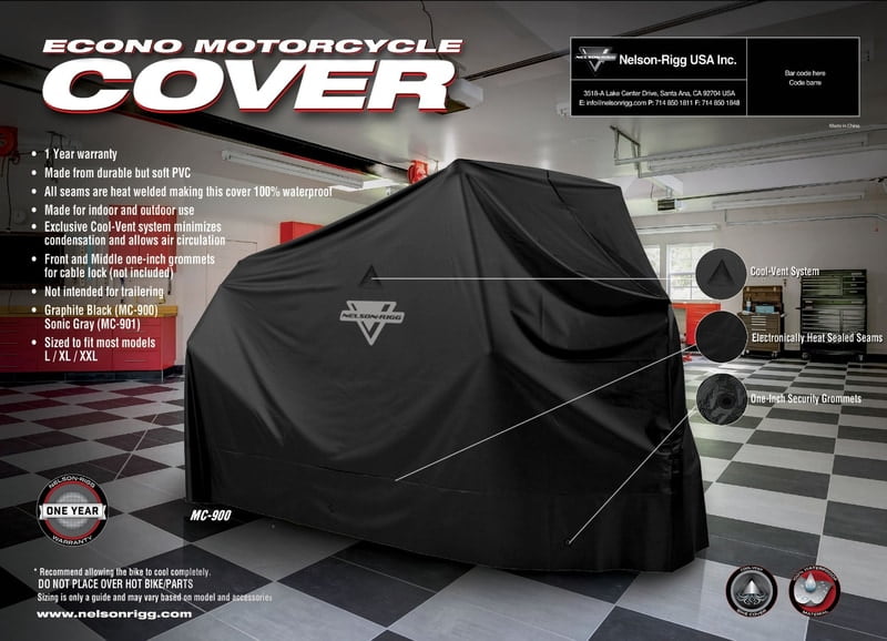 Nelson-Rigg Econo Motorcycle Cover Nelson-Rigg Econo Motorcycle Cover