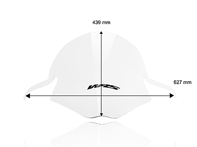 WRS Race High Windscreen Transparent for BMW S1000RR 2023 Onwards WRS Race High Windscreen Transparent for BMW S1000RR 2023 Onwards