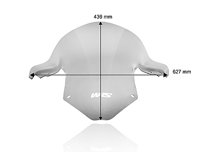 WRS Race High Windscreen Transparent for BMW S1000RR 2023 Onwards WRS Race High Windscreen Transparent for BMW S1000RR 2023 Onwards