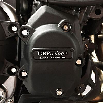 GBRacing Secondary Engine Cover Set for Kawasaki Z900 2017-2026