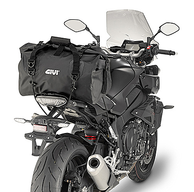Givi Waterproof Cylinder Seat Bag 40 ltr, Black Colour (EA115BK) Givi Waterproof Cylinder Seat Bag 40 ltr, Black Colour (EA115BK)