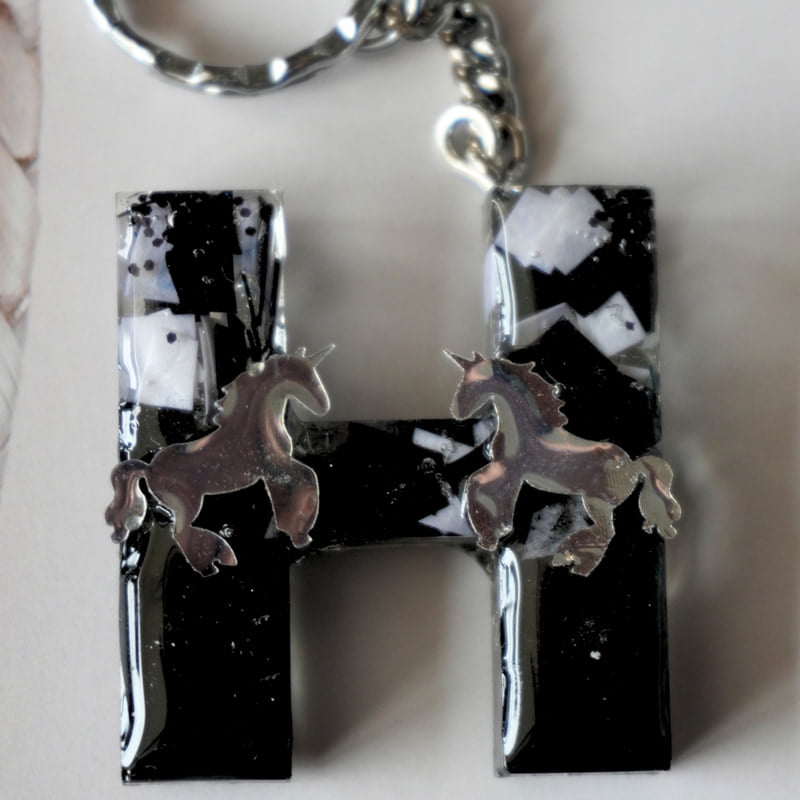 'H'LETTER CHESS FAN KEY CHAIN 'H'LETTER CHESS FAN KEY CHAIN