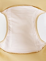 Reusable adult diaper, Washable adult diapers, Incontinence Protective Underwear for Women, High Waist Panties For Women, Leak Proof, Beige Color