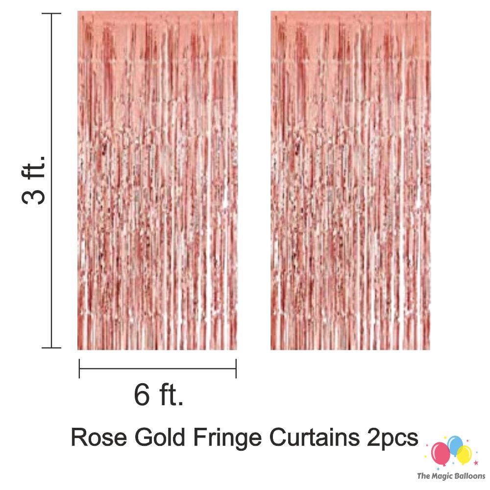 The Magic Balloons-Sweet 16 Balloons combo with pink/white balloons for décor 30 latex balloons 5 foils set 16 rose gold foil 2 curtain 1banner Birthday Decoration/Party Supplies -Pack of 39 pcs