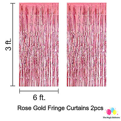 The Magic Balloons- Printed Unicorn Theme Party Decoration Combo Kit for Theme Party, Happy Birthday Decoration Combo 38 pcs, Foil 5 pcs set, 2 Foil Curtain 1 Banner and 30 Balloons- 181573