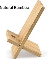 D9 Bamboo Handicraft Chair Style Mobile Stand