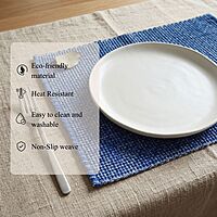 Cotton Woven Placemats | Heat Resistant