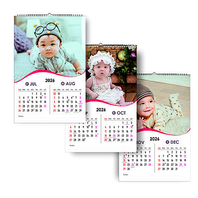 2026 Sunshine Smiles Wall Calendar
