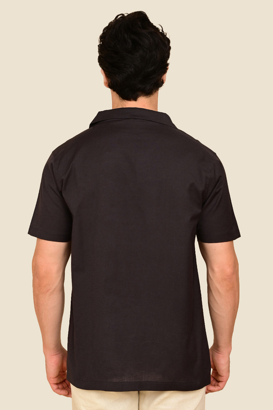 Men's Sunlit Scrolls Focus Printed Shirt