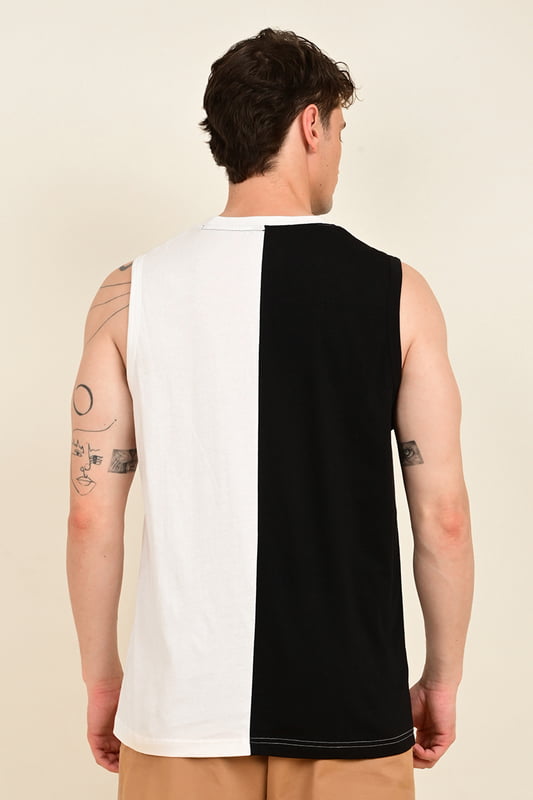 Men's Printed Muscle Vest