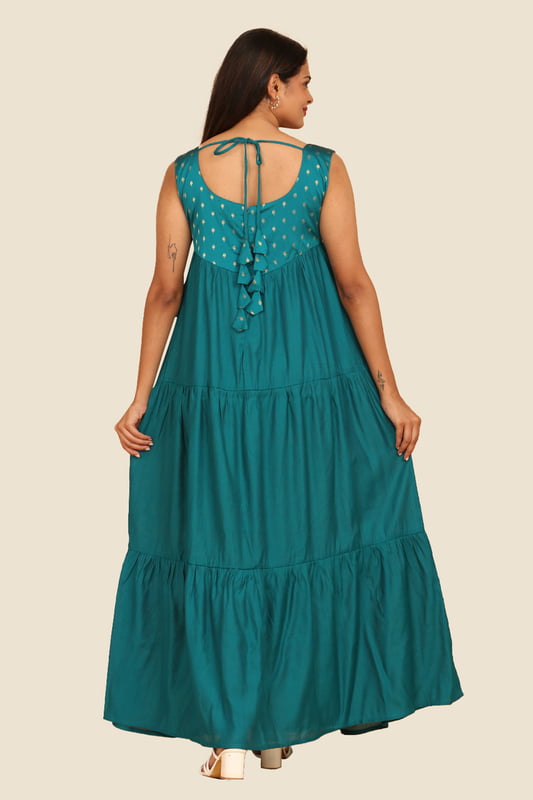 Women Tiered Ethnic Dress