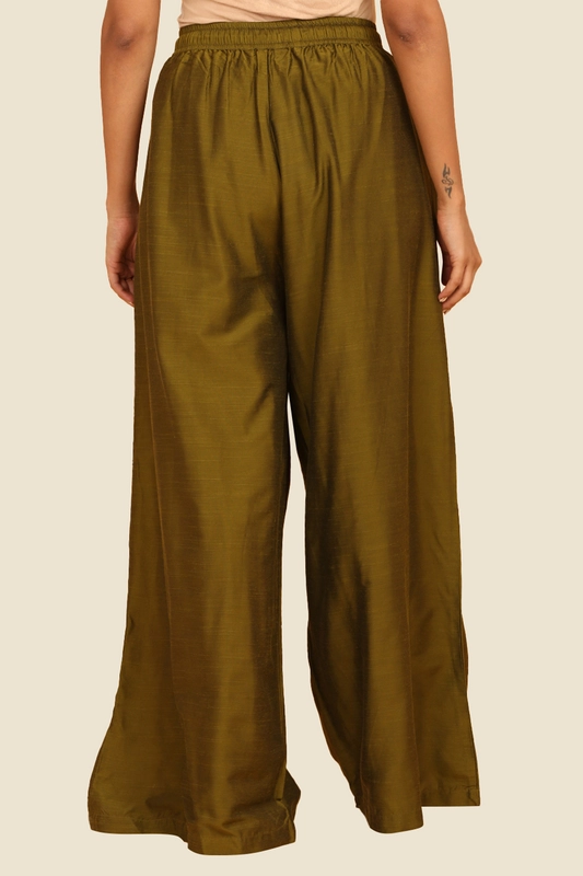 Women's Flared Solid Palazzo