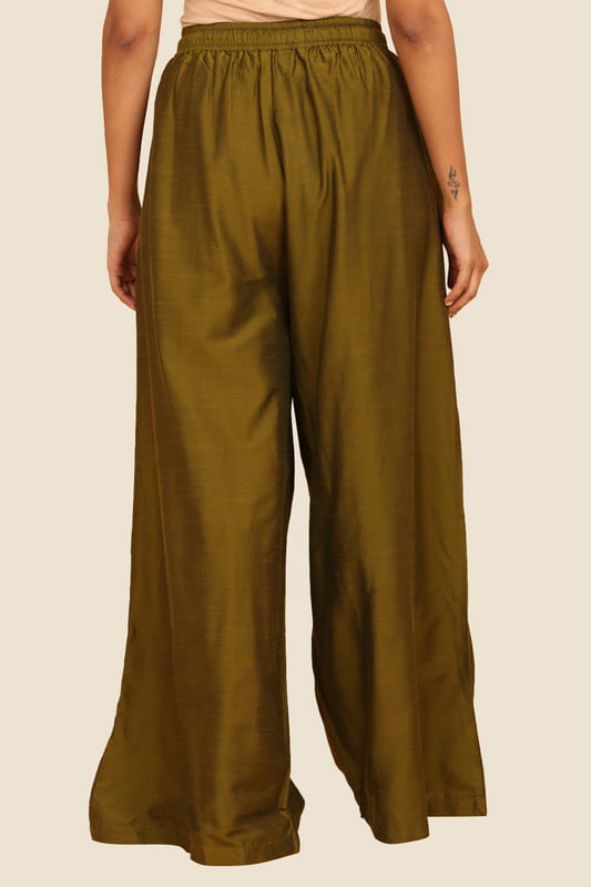 Women's Flared Solid Palazzo