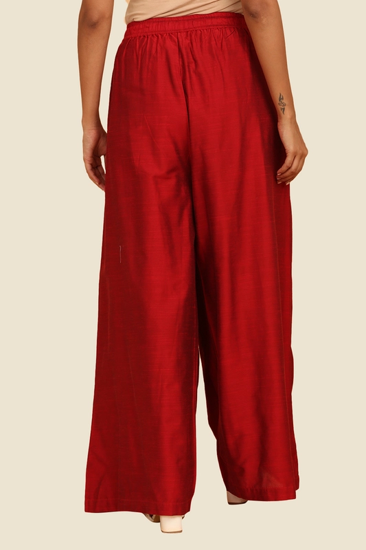 Women's Flared Solid Palazzo
