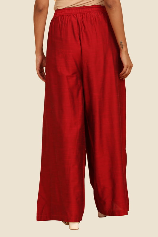 Women's Flared Solid Palazzo