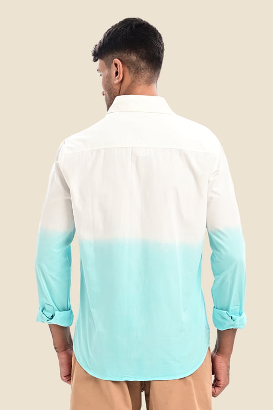 Men's Ombre Dip Dye Shirt