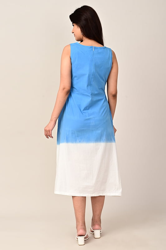 Women's Ombre Dip Dye Dress