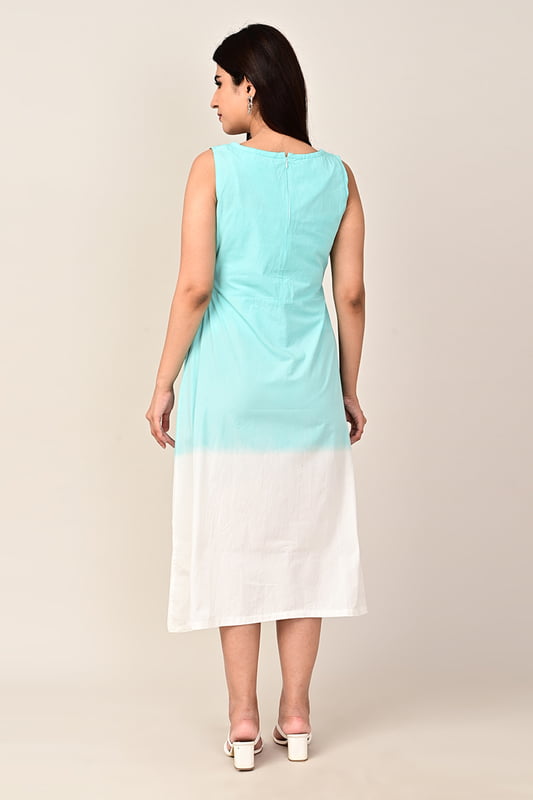 Women's Ombre Dip Dye Dress