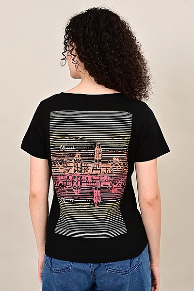Women's Madrascape Wideneck T-Shirt