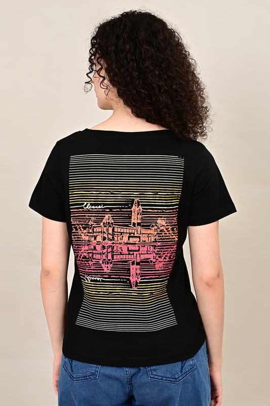 Women's Madrascape Wideneck T-Shirt
