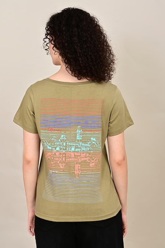 Women's Madrascape Wideneck T-Shirt