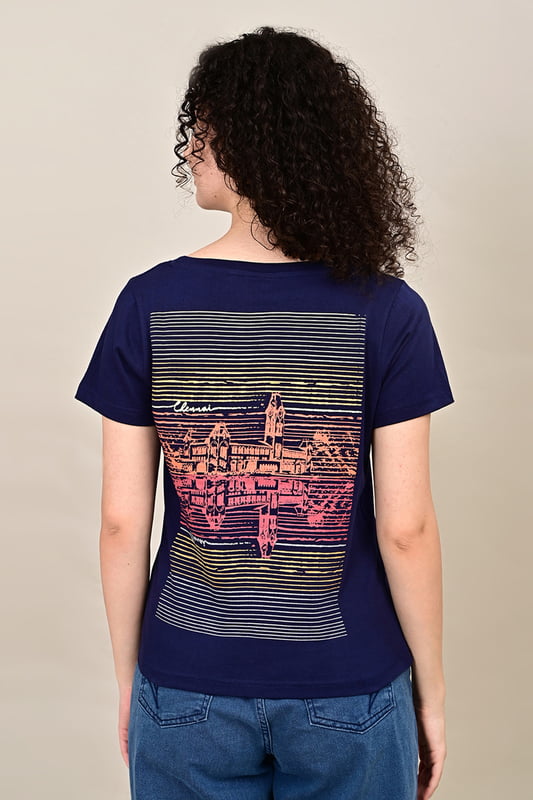 Women's Madrascape Wideneck T-Shirt