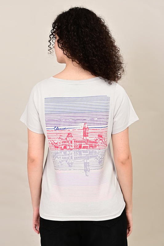 Women's Madrascape Wideneck T-Shirt