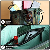 SATCHEL BAGS GREEN