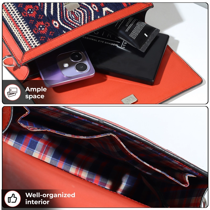 CROSS BODY FLAP ROJA