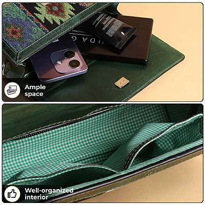CROSS BODY FLAP VERDE