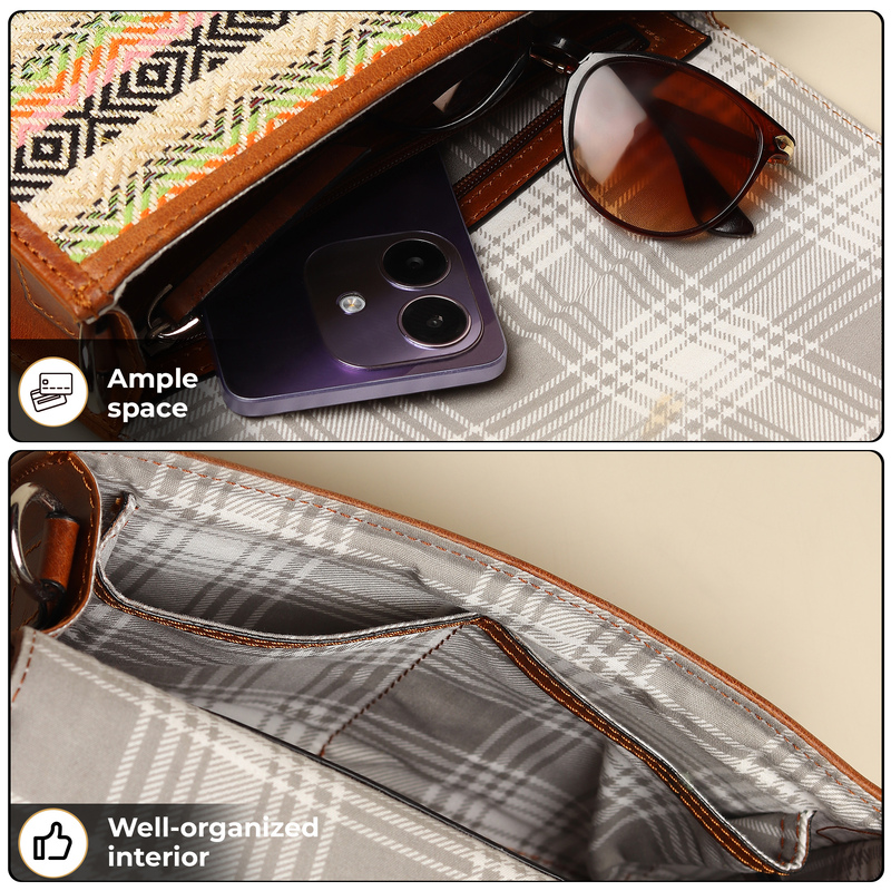 CROSS BODY FLAP TOSTADO