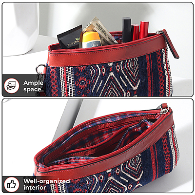 WRISTLET CLUTCH ROJA