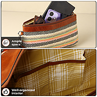 WRISTLET CLUTCH TOSTADO