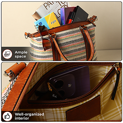 CONVERTABLE SATCHEL TOSTADO
