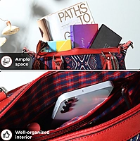 CONVERTABLE SATCHEL ROJA