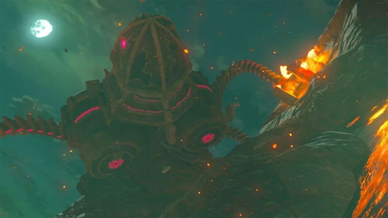 Breath of the Wild — Link exploring