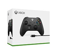 Xbox Controller Carbon Black with USB