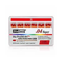 DiaDent Gutta Percha Points 4% – Special Tapered Root Canal Points
