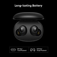 Realme Buds Q in-Ear True Wireless Earbuds (Black)