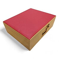 Bangle Box Holder Rexine Pink