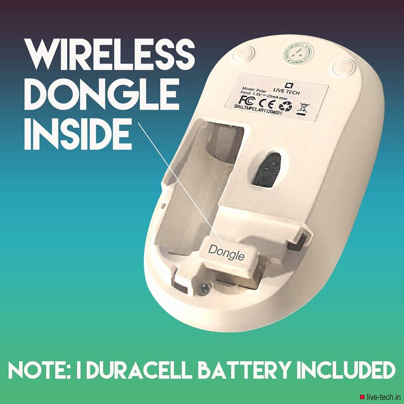 LIVE TECH WIRELESS MOUSE POLAR