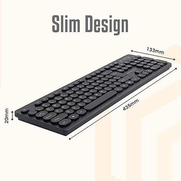 ZEBRONIC K24 WIRED KEYBOARD