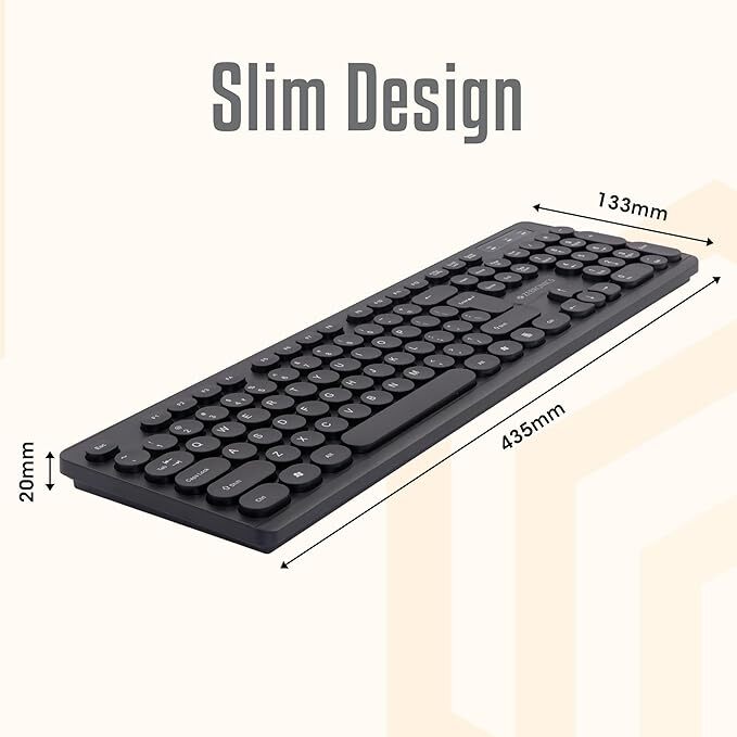 ZEBRONIC K24 WIRED KEYBOARD
