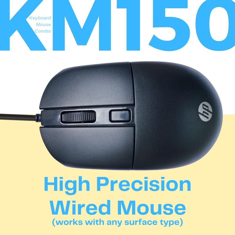 HP WIRED Keyboard Mouse Combo KM150
