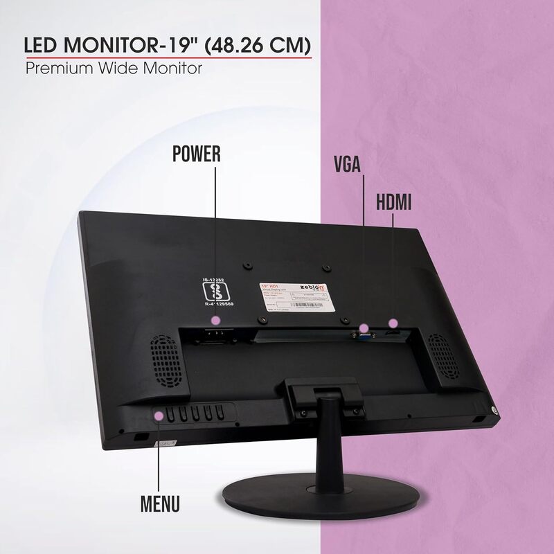 ZEBION 18.5'' MONITOR
