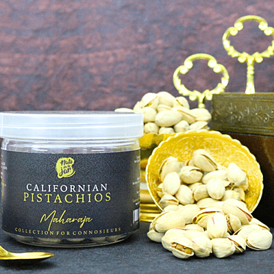 Nuts in a Jar Maharaja Californian Pistachios 250 Grams Nuts in a Jar Maharaja Californian Pistachios 250 Grams