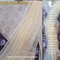 Copy of KOTA COTTON SAREE KDRSKOT22692
