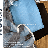 PURE LINEN COTTON SALWAR YBRCLCS22933