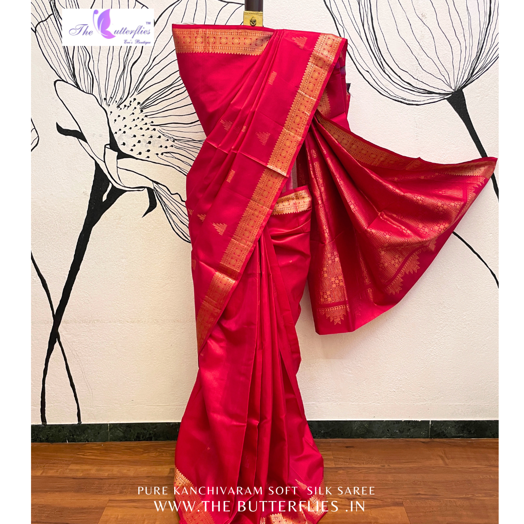 Pure Kanchivaram Silk sareee SHSSKAN20626